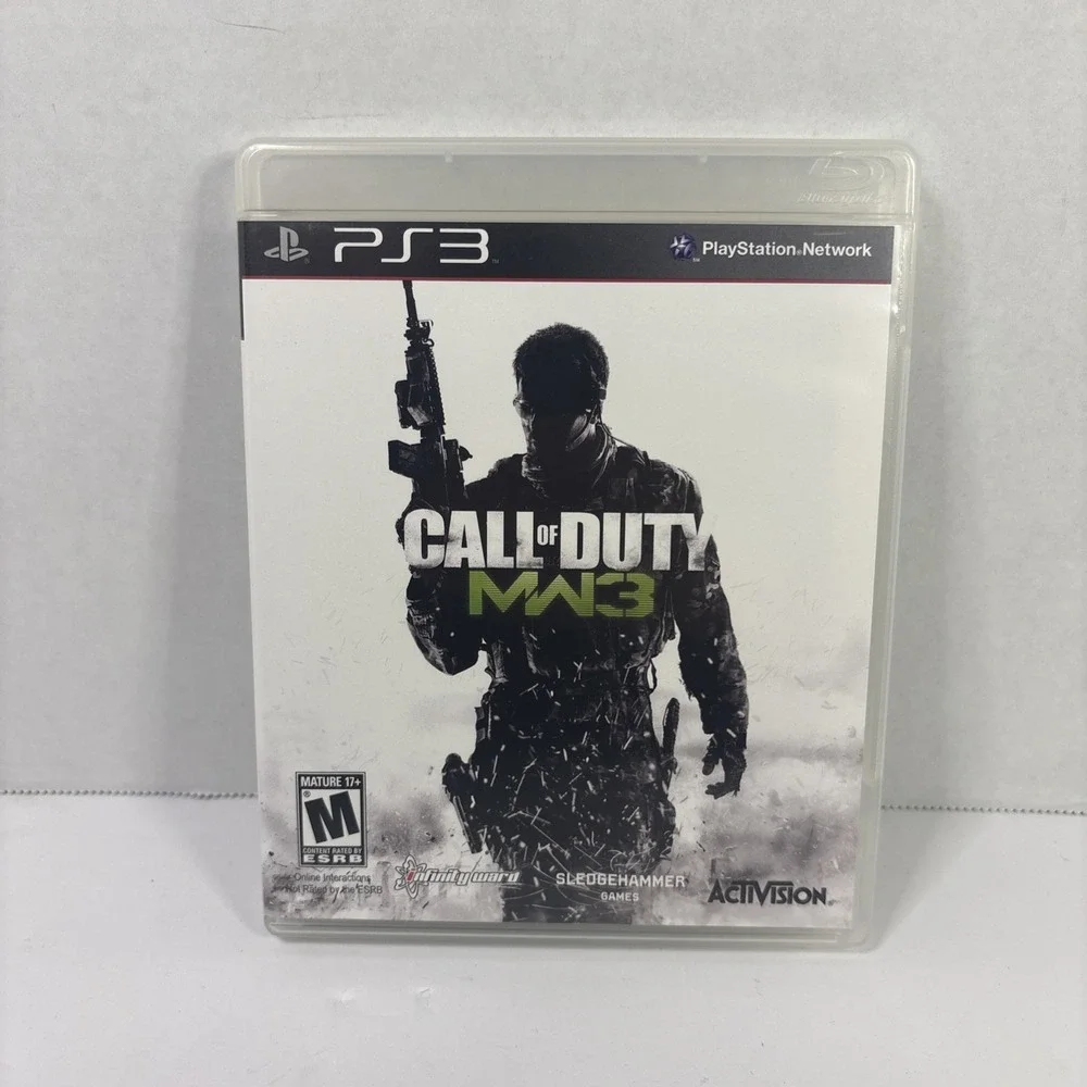 Call of Duty Modern Warfare 3 PS3 Sony PlayStation 3 2011 Complete CIB Tested